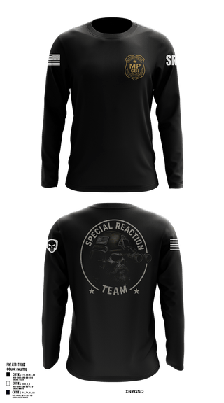 Long Sleeve Performance Shirt, 49th MP GBI Security Co., Army, Teamtime, Team time, sublimation, custom sports apparel, team uniforms, spirit wear, spiritwear, sports uniforms, custom shirts, team store, custom team store, fundraiser sports, apparel fundraiser