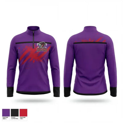 Fresno Mambas 7700047 Quarter Zip Jacket - 1