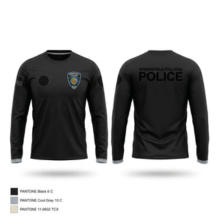 Long Sleeve Performance Shirt, Springfield College Police, Police, Teamtime, Team time, sublimation, custom sports apparel, team uniforms, spirit wear, spiritwear, sports uniforms, custom shirts, team store, custom team store, fundraiser sports, apparel fundraiser