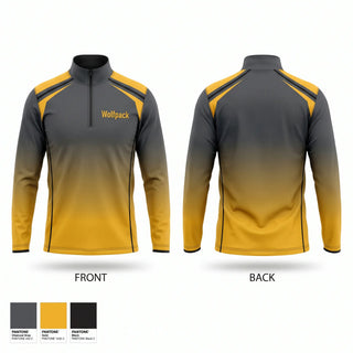 Quarter Zip Jacket, Wolfpack, Softball, Teamtime, Team time, sublimation, custom sports apparel, team uniforms, spirit wear, spiritwear, sports uniforms, custom shirts, team store, custom team store, fundraiser sports, apparel fundraiser