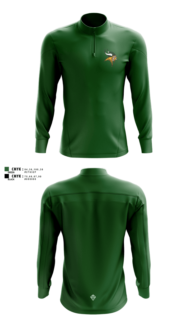Quarter Zip Jacket, McKnight Elite Training, Men's Basketball, Teamtime, Team time, sublimation, custom sports apparel, team uniforms, spirit wear, spiritwear, sports uniforms, custom shirts, team store, custom team store, fundraiser sports, apparel fundraiser