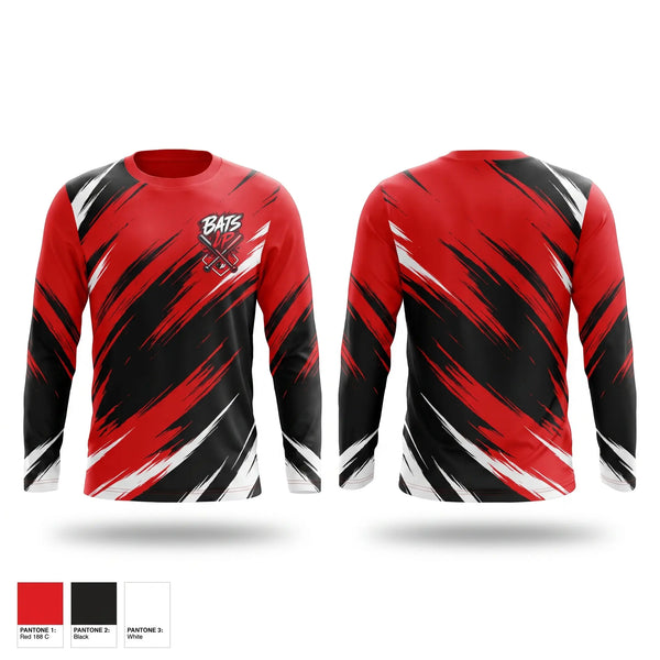 Long Sleeve Performance Shirt, BATS UP, Softball, Teamtime, Team time, sublimation, custom sports apparel, team uniforms, spirit wear, spiritwear, sports uniforms, custom shirts, team store, custom team store, fundraiser sports, apparel fundraiser