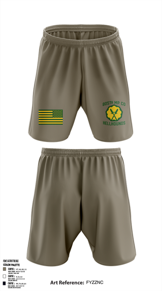 Athletic Shorts With Pockets, 805th military police company, , Teamtime, Team time, sublimation, custom sports apparel, team uniforms, spirit wear, spiritwear, sports uniforms, custom shirts, team store, custom team store, fundraiser sports, apparel fundraiser