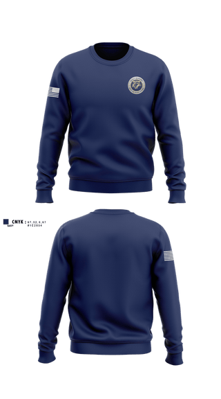 Crew Neck Sweatshirt, Exalt Academy School Safety Division, Police, Teamtime, Team time, sublimation, custom sports apparel, team uniforms, spirit wear, spiritwear, sports uniforms, custom shirts, team store, custom team store, fundraiser sports, apparel fundraiser