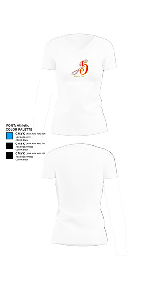 Womens Short Sleeve Vneck Shirt, Jonny Five Film, , Teamtime, Team time, sublimation, custom sports apparel, team uniforms, spirit wear, spiritwear, sports uniforms, custom shirts, team store, custom team store, fundraiser sports, apparel fundraiser