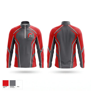 Quarter Zip Jacket, Chenango Valley Youth Football, , Teamtime, Team time, sublimation, custom sports apparel, team uniforms, spirit wear, spiritwear, sports uniforms, custom shirts, team store, custom team store, fundraiser sports, apparel fundraiser