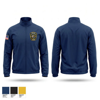 Windbreaker, Vinton Police Department, Police, Teamtime, Team time, sublimation, custom sports apparel, team uniforms, spirit wear, spiritwear, sports uniforms, custom shirts, team store, custom team store, fundraiser sports, apparel fundraiser