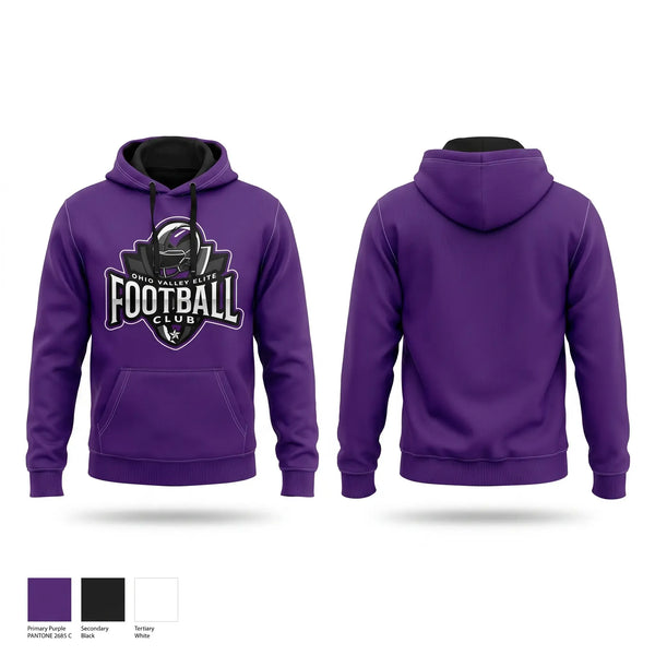 Hoodie, Ohio Valley Elite Football Club, , Teamtime, Team time, sublimation, custom sports apparel, team uniforms, spirit wear, spiritwear, sports uniforms, custom shirts, team store, custom team store, fundraiser sports, apparel fundraiser