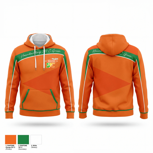 Hoodie, Servpro Team Levin, , Teamtime, Team time, sublimation, custom sports apparel, team uniforms, spirit wear, spiritwear, sports uniforms, custom shirts, team store, custom team store, fundraiser sports, apparel fundraiser