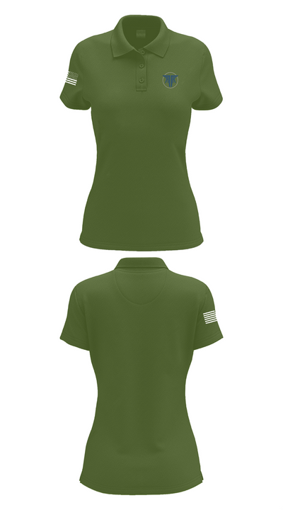 Rooftop Rangers 15471891 Women's Short Sleeve Performance Polo  - 55