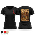 Station 1 Women's Short Sleeve V-neck Shirt - 1