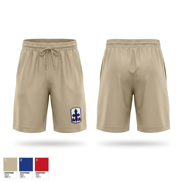 Athletic Shorts With Pockets, 1/487th FA BN, Army, Teamtime, Team time, sublimation, custom sports apparel, team uniforms, spirit wear, spiritwear, sports uniforms, custom shirts, team store, custom team store, fundraiser sports, apparel fundraiser