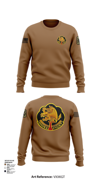 490th CBRN battalion 62890163 Crew Neck Sweatshirt - 52