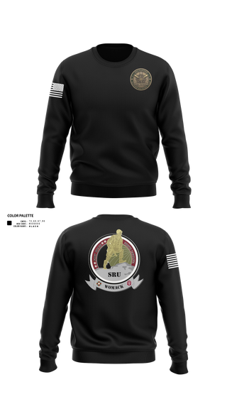 Crew Neck Sweatshirt, Soldier Recovery Unit, Army, Teamtime, Team time, sublimation, custom sports apparel, team uniforms, spirit wear, spiritwear, sports uniforms, custom shirts, team store, custom team store, fundraiser sports, apparel fundraiser