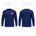 Taos ski valley fire Long Sleeve Performance Shirt - 1