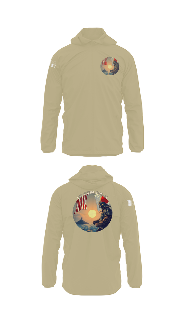 Windbreaker, Uss Preble DDG 88, , Teamtime, Team time, sublimation, custom sports apparel, team uniforms, spirit wear, spiritwear, sports uniforms, custom shirts, team store, custom team store, fundraiser sports, apparel fundraiser