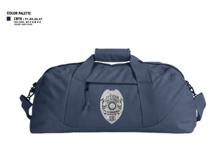 Duffle Bag, Fowler Police Department, Police, Teamtime, Team time, sublimation, custom sports apparel, team uniforms, spirit wear, spiritwear, sports uniforms, custom shirts, team store, custom team store, fundraiser sports, apparel fundraiser