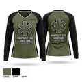Lifenet EMS Women's Long Sleeve V-neck Shirt - 1