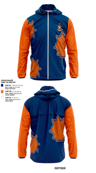 Windbreaker, BYHS Lady Bucs Softball, Softball, Teamtime, Team time, sublimation, custom sports apparel, team uniforms, spirit wear, spiritwear, sports uniforms, custom shirts, team store, custom team store, fundraiser sports, apparel fundraiser