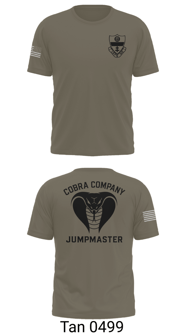 Old School Cotton Feel Shirt, C co. 2-325 AIR, Army, Teamtime, Team time, sublimation, custom sports apparel, team uniforms, spirit wear, spiritwear, sports uniforms, custom shirts, team store, custom team store, fundraiser sports, apparel fundraiser