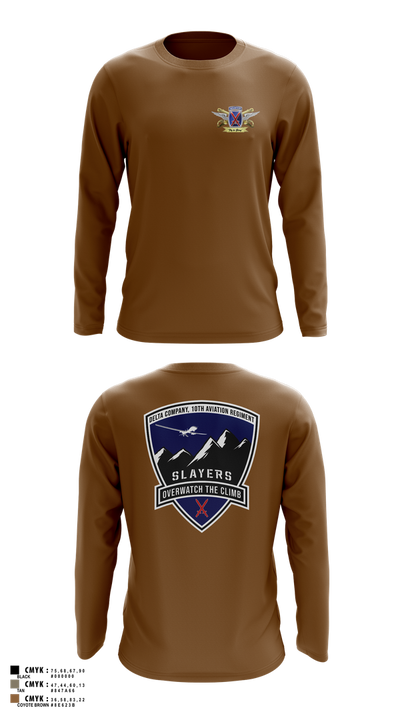 D/10 Slayers Long Sleeve Performance Shirt 18
