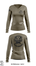 106 CES 37582767 Women's Long Sleeve V-neck Shirt - 1