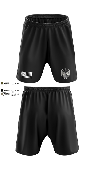 Bradenton PD Swat 16994731 Athletic Shorts With Pockets - 100
