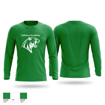 Calhoun Cougars Long Sleeve Performance Shirt - 4