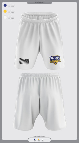 Athletic Shorts With Pockets, Clyde Fliers, Golf, Teamtime, Team time, sublimation, custom sports apparel, team uniforms, spirit wear, spiritwear, sports uniforms, custom shirts, team store, custom team store, fundraiser sports, apparel fundraiser