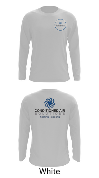 Long Sleeve Performance Shirt, Conditioned Air Solutions, , Teamtime, Team time, sublimation, custom sports apparel, team uniforms, spirit wear, spiritwear, sports uniforms, custom shirts, team store, custom team store, fundraiser sports, apparel fundraiser