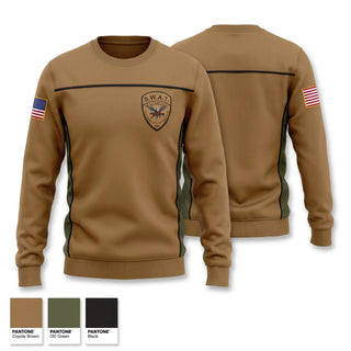 Crew Neck Sweatshirt, Maumelle SWAT, Police, Teamtime, Team time, sublimation, custom sports apparel, team uniforms, spirit wear, spiritwear, sports uniforms, custom shirts, team store, custom team store, fundraiser sports, apparel fundraiser