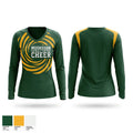 Muskegon Catholic Central Cheer Women's Long Sleeve V-neck Shirt - 1