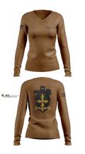 CMWDD-E 78082648 Women's Long Sleeve V-neck Shirt - 3
