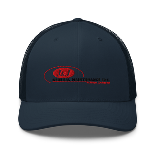 J &J GMI 6601306 Retro Trucker Hat | Yupoong 6606
