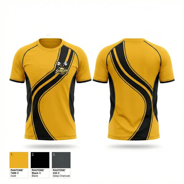 Short Sleeve Performance Shirt, Stingers, Softball, Teamtime, Team time, sublimation, custom sports apparel, team uniforms, spirit wear, spiritwear, sports uniforms, custom shirts, team store, custom team store, fundraiser sports, apparel fundraiser