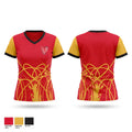 Charleston Trojans Women's Short Sleeve V-neck Shirt - 1