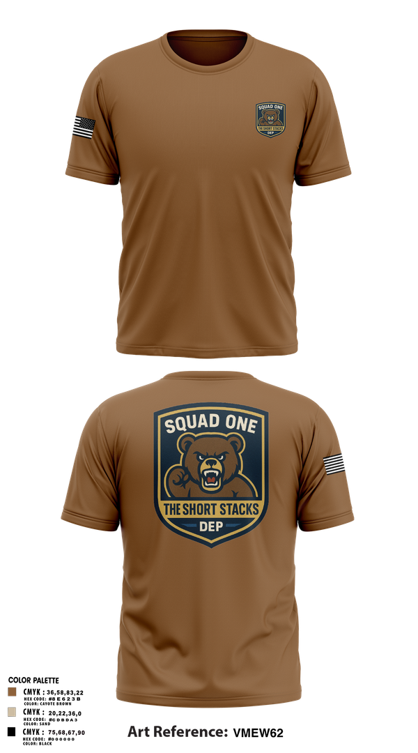 Short Sleeve Performance Shirt, DEP Police Squad One, , Teamtime, Team time, sublimation, custom sports apparel, team uniforms, spirit wear, spiritwear, sports uniforms, custom shirts, team store, custom team store, fundraiser sports, apparel fundraiser