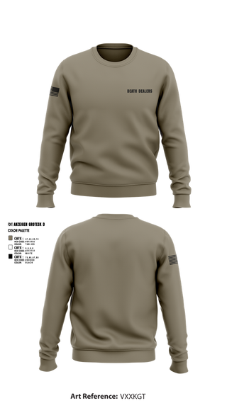 Crew Neck Sweatshirt, Death dealers, , Teamtime, Team time, sublimation, custom sports apparel, team uniforms, spirit wear, spiritwear, sports uniforms, custom shirts, team store, custom team store, fundraiser sports, apparel fundraiser