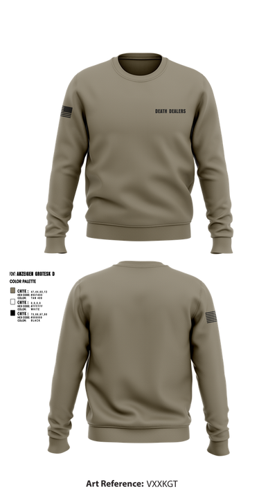Death dealers 92646239 Crew Neck Sweatshirt - 2