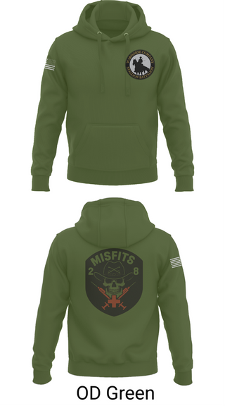Hoodie, 2-8 Cav, HHC, Medic Platoon, , Teamtime, Team time, sublimation, custom sports apparel, team uniforms, spirit wear, spiritwear, sports uniforms, custom shirts, team store, custom team store, fundraiser sports, apparel fundraiser