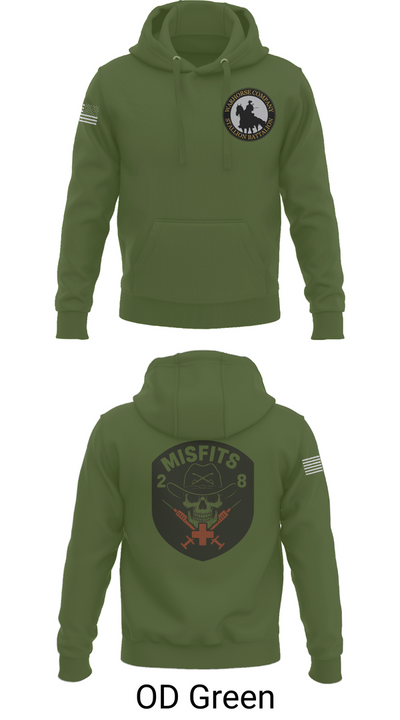 2-8 Cav, HHC, Medic Platoon 50281984 Hoodie - 58