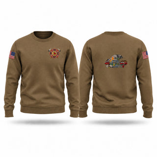 Crew Neck Sweatshirt, CDCR FIRE DEPT, Fire Department, Teamtime, Team time, sublimation, custom sports apparel, team uniforms, spirit wear, spiritwear, sports uniforms, custom shirts, team store, custom team store, fundraiser sports, apparel fundraiser