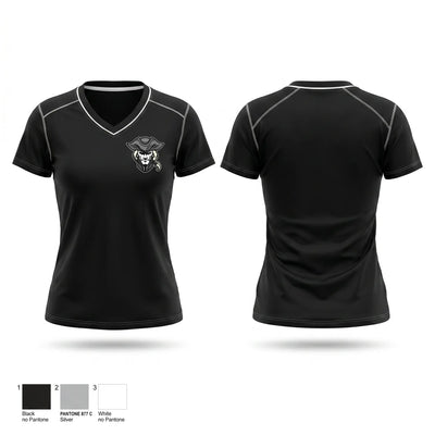 Albert Gallatin Colonials Women's Short Sleeve V-neck Shirt - 1