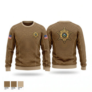 Crew Neck Sweatshirt, Crow Wing County Sheriff, Police, Teamtime, Team time, sublimation, custom sports apparel, team uniforms, spirit wear, spiritwear, sports uniforms, custom shirts, team store, custom team store, fundraiser sports, apparel fundraiser