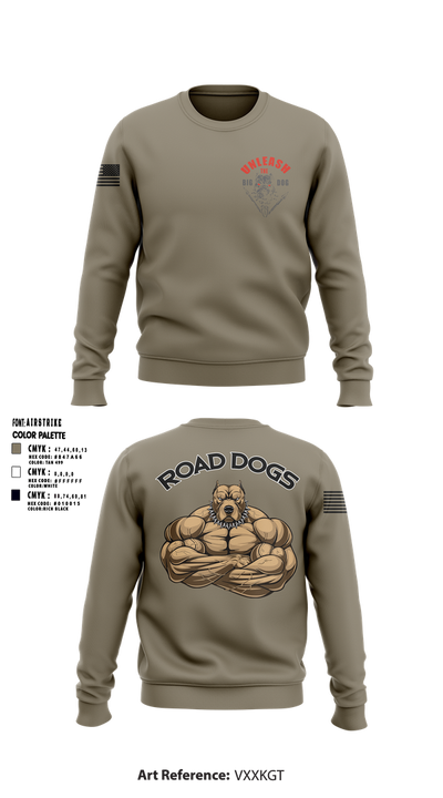 Road Dogs Crew Neck Sweatshirt - 1
