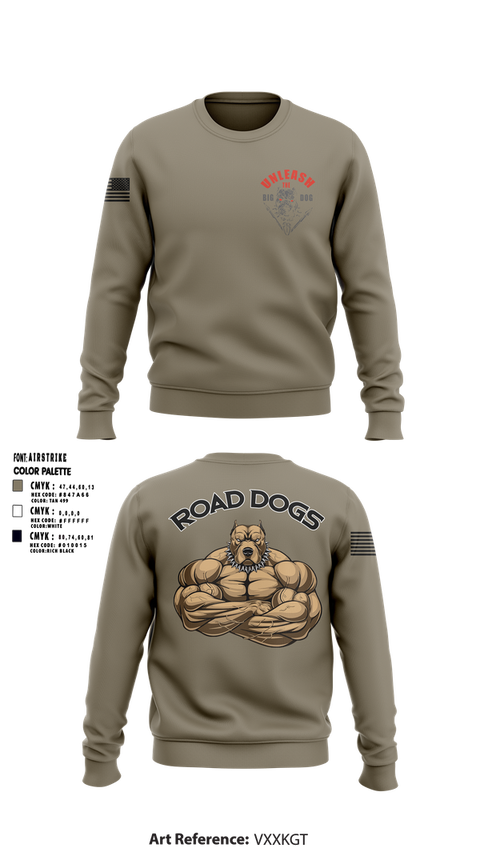 Crew Neck Sweatshirt, Road Dogs, Police, Teamtime, Team time, sublimation, custom sports apparel, team uniforms, spirit wear, spiritwear, sports uniforms, custom shirts, team store, custom team store, fundraiser sports, apparel fundraiser