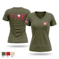 Joy VFD Women's Short Sleeve V-neck Shirt - 1