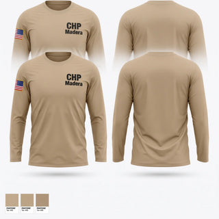 Long Sleeve Performance Shirt, CHP Madera, Police, Teamtime, Team time, sublimation, custom sports apparel, team uniforms, spirit wear, spiritwear, sports uniforms, custom shirts, team store, custom team store, fundraiser sports, apparel fundraiser
