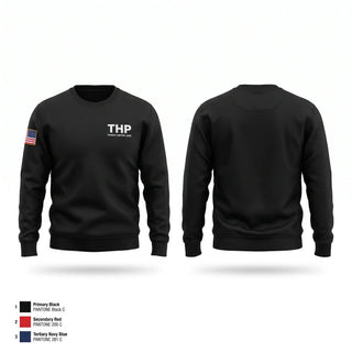 Crew Neck Sweatshirt, THP motor carrier unit, Police, Teamtime, Team time, sublimation, custom sports apparel, team uniforms, spirit wear, spiritwear, sports uniforms, custom shirts, team store, custom team store, fundraiser sports, apparel fundraiser