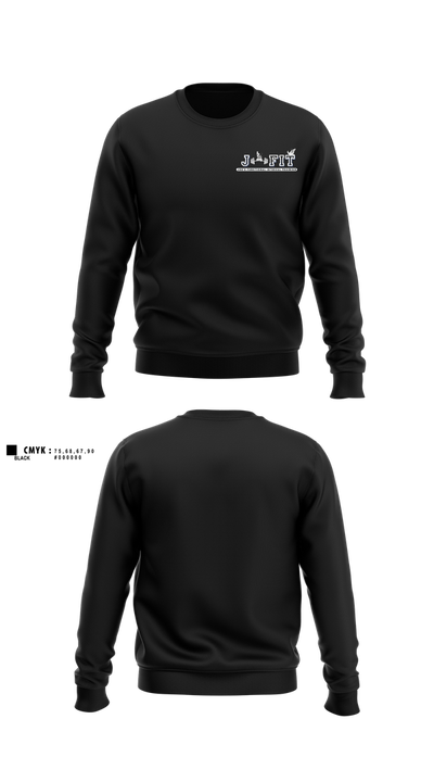 J-FIT 12849020 Crew Neck Sweatshirt - 100